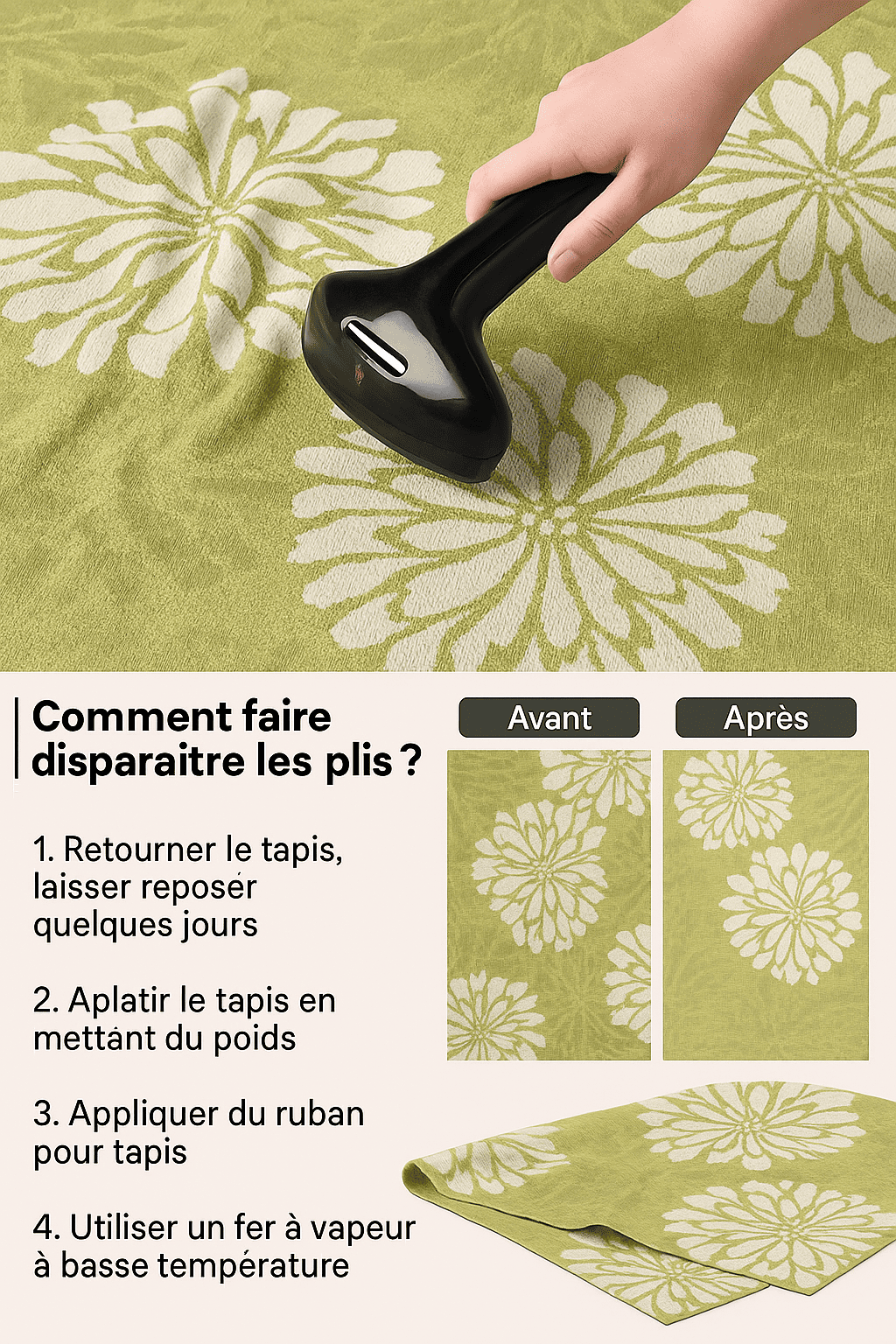 Tapis exterieur carré