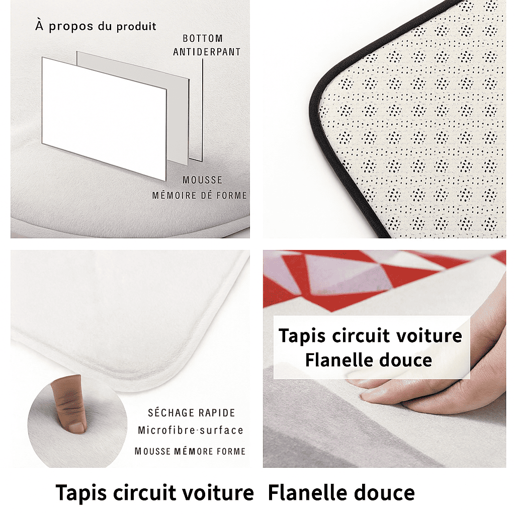 Tapis circuit voiture