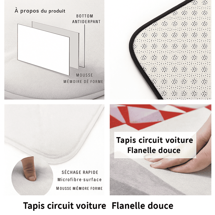 Tapis circuit voiture
