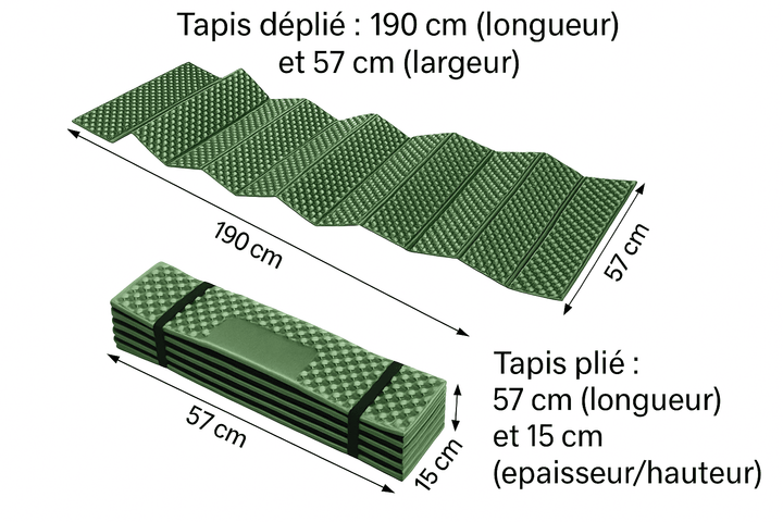 Tapis exterieur mousse