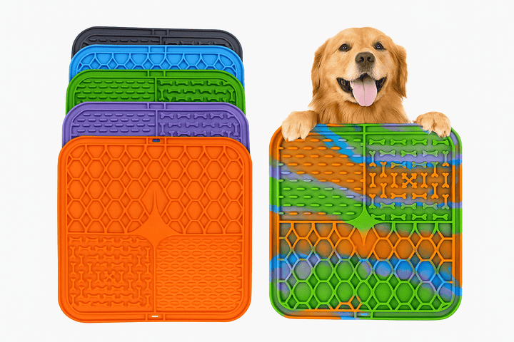 Tapis pour chien léchage