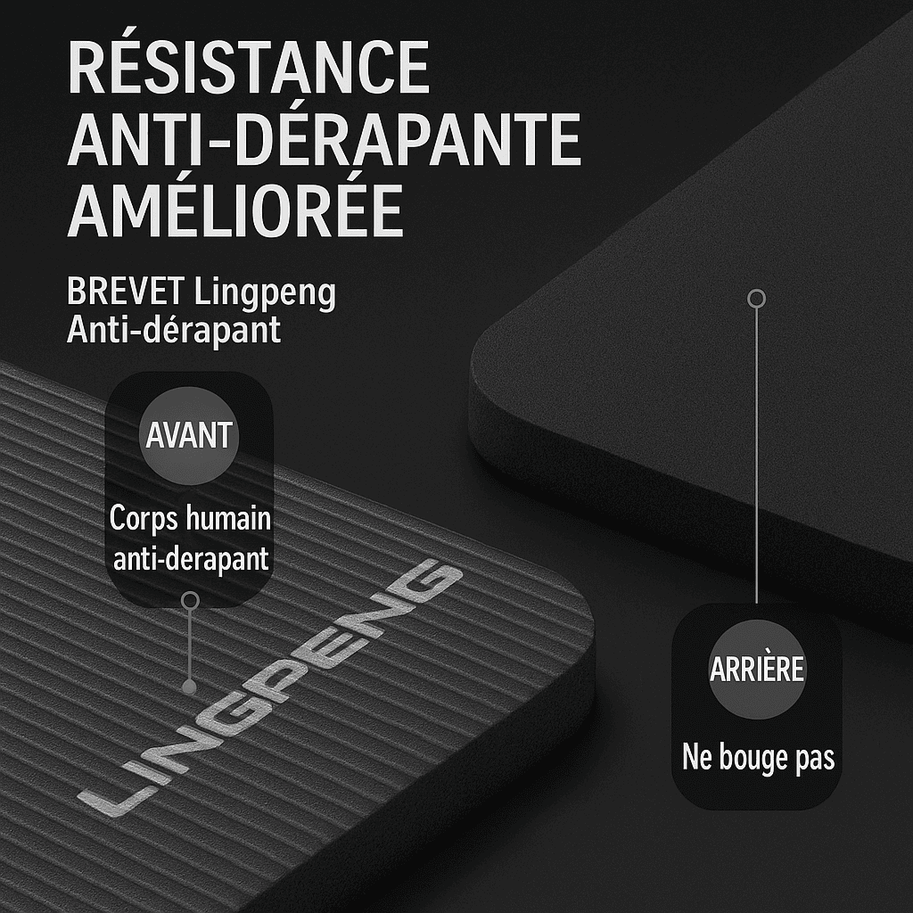 Tapis de sport 15 mm