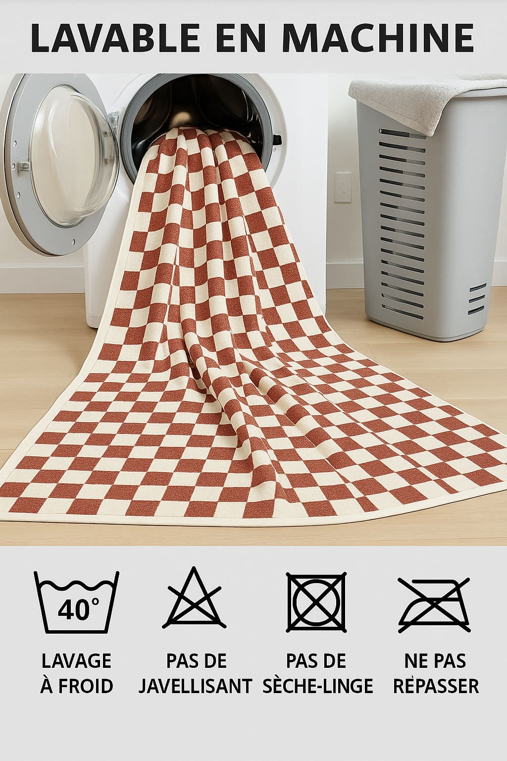 Tapis salon beige