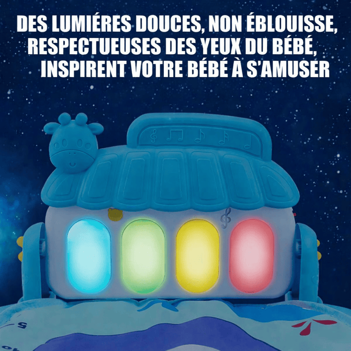 piano lumineux du tapis d’éveil musical bébé avec touches colorées