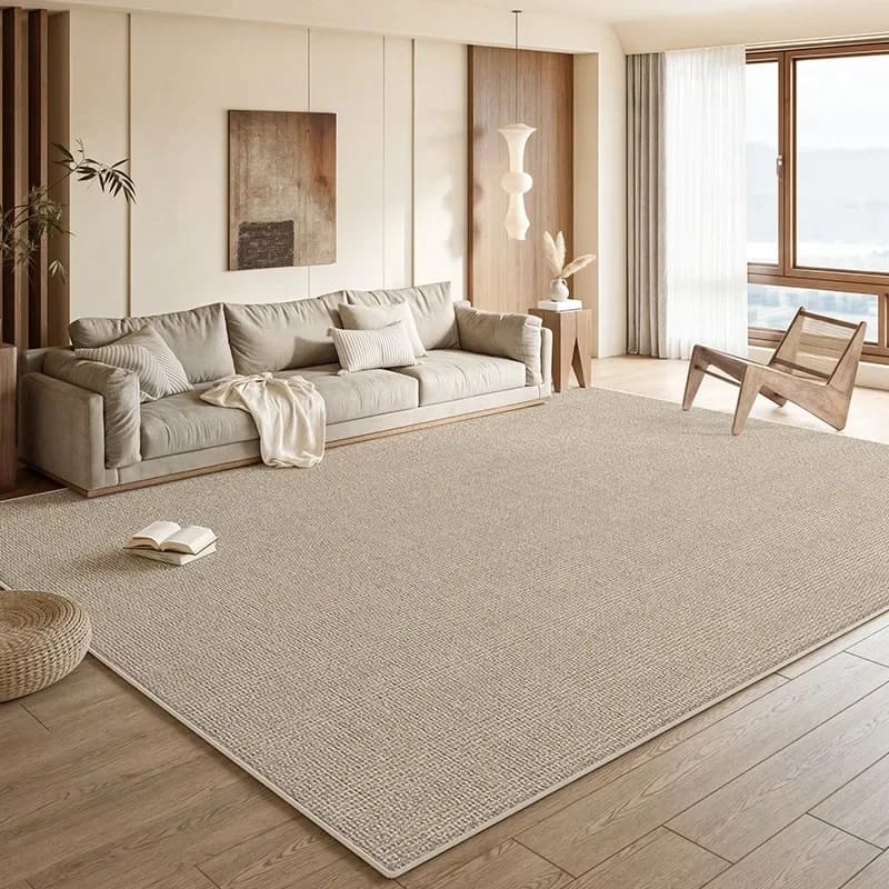 Tapis salon beige