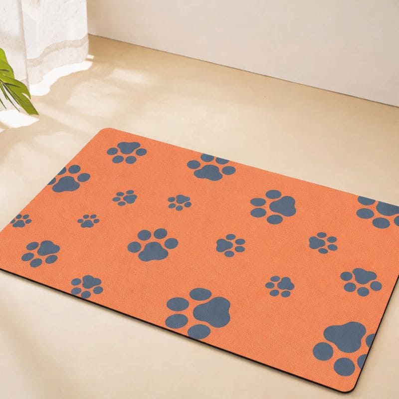 Tapis absorbant pour gamelle chien