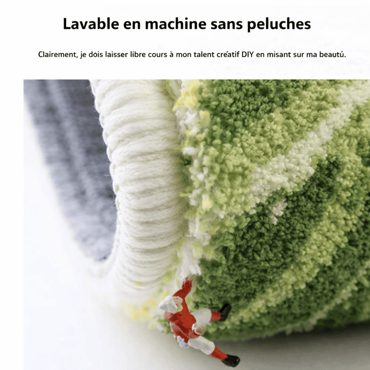 tapis de bain design épais qualité durable finition soignée