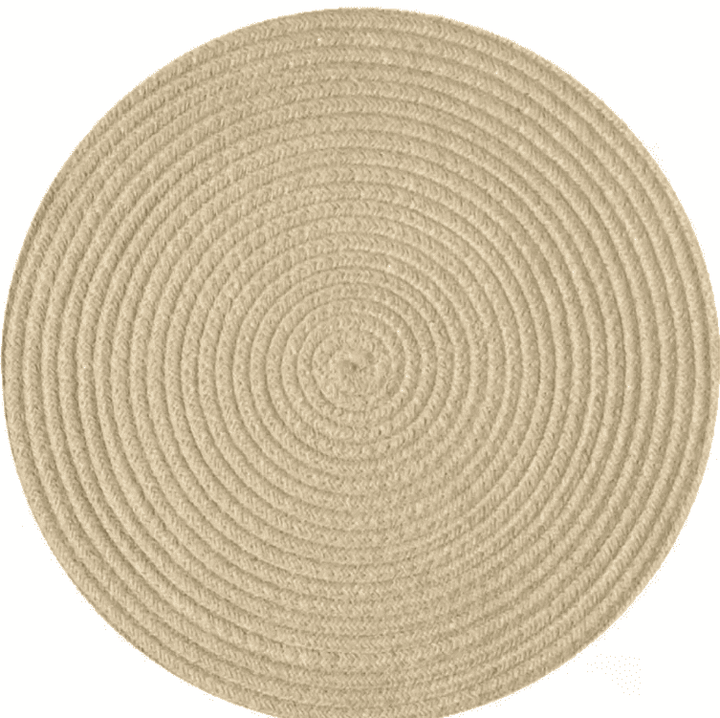 Tapis de bain rond