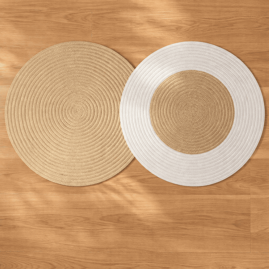 Tapis de bain rond