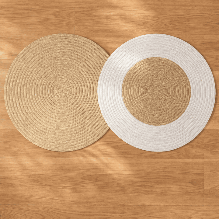 Tapis de bain rond