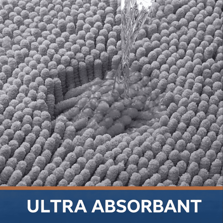 tapis de bain xxl ultra absorbant microfibre chenille
