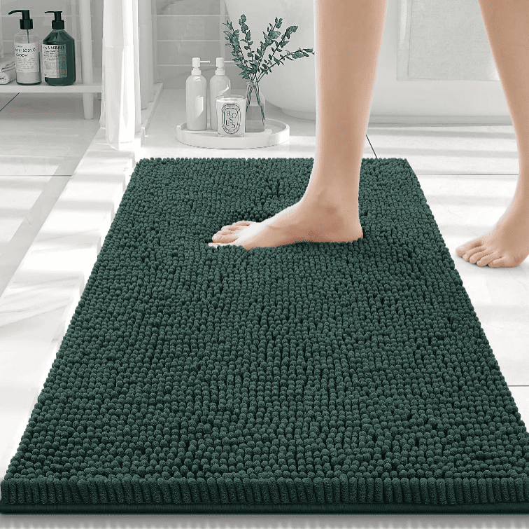 tapis de bain xxl vert confort salle de bain