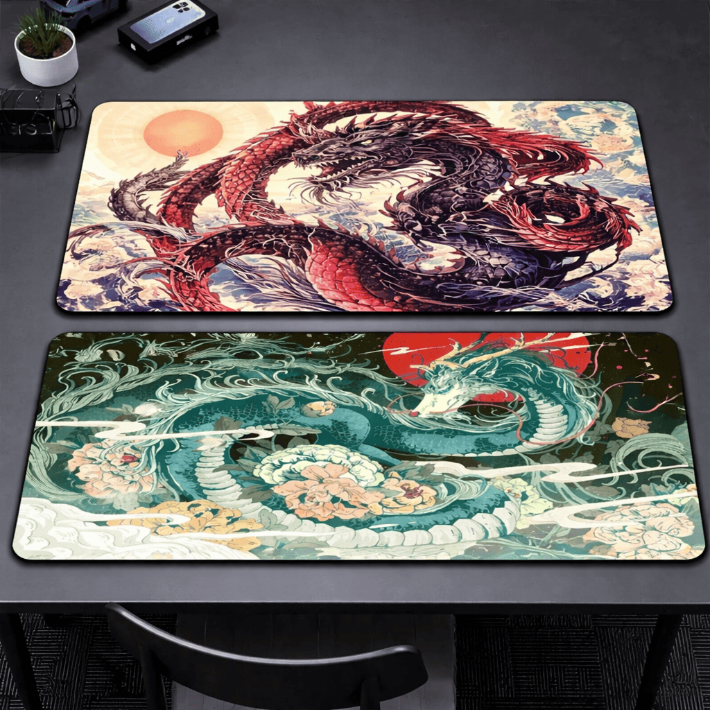 Tapis de souris dragon