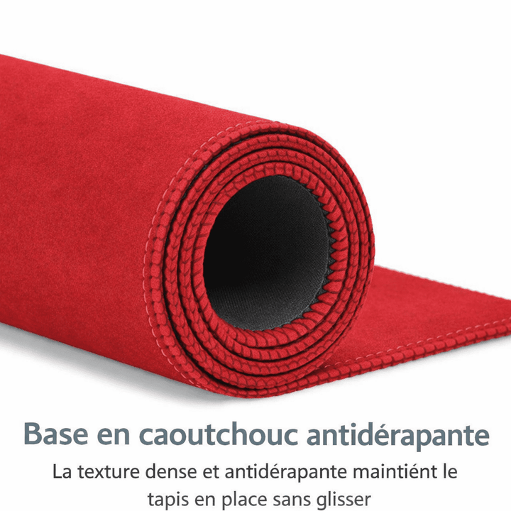 Tapis de souris rouge