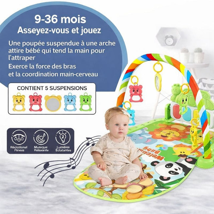 Tapis d'éveil avec arche