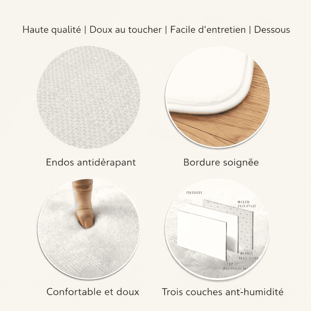 tapis d’éveil bébé antidérapant et imperméable