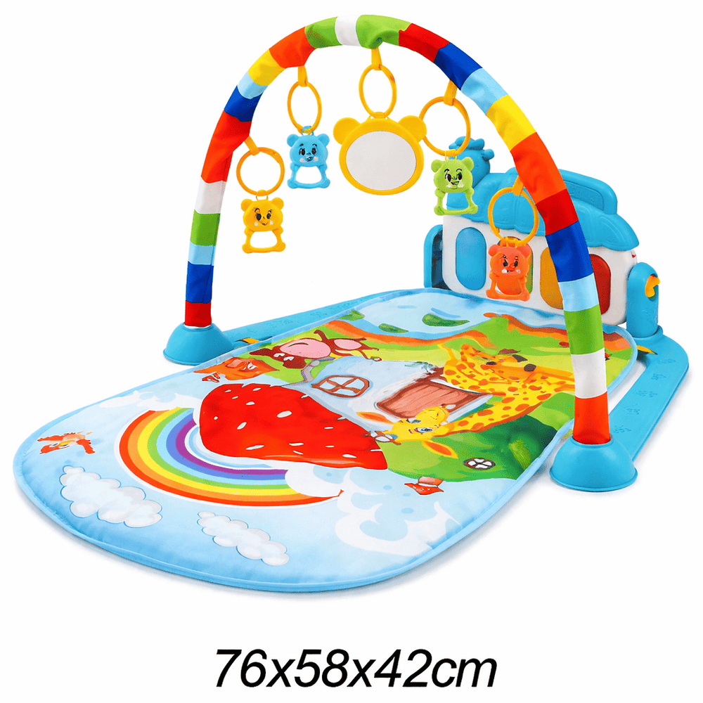 tapis d’éveil musical bébé avec piano interactif et dimensions du produit