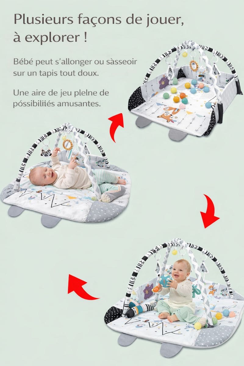 Tapis d'éveil nomade