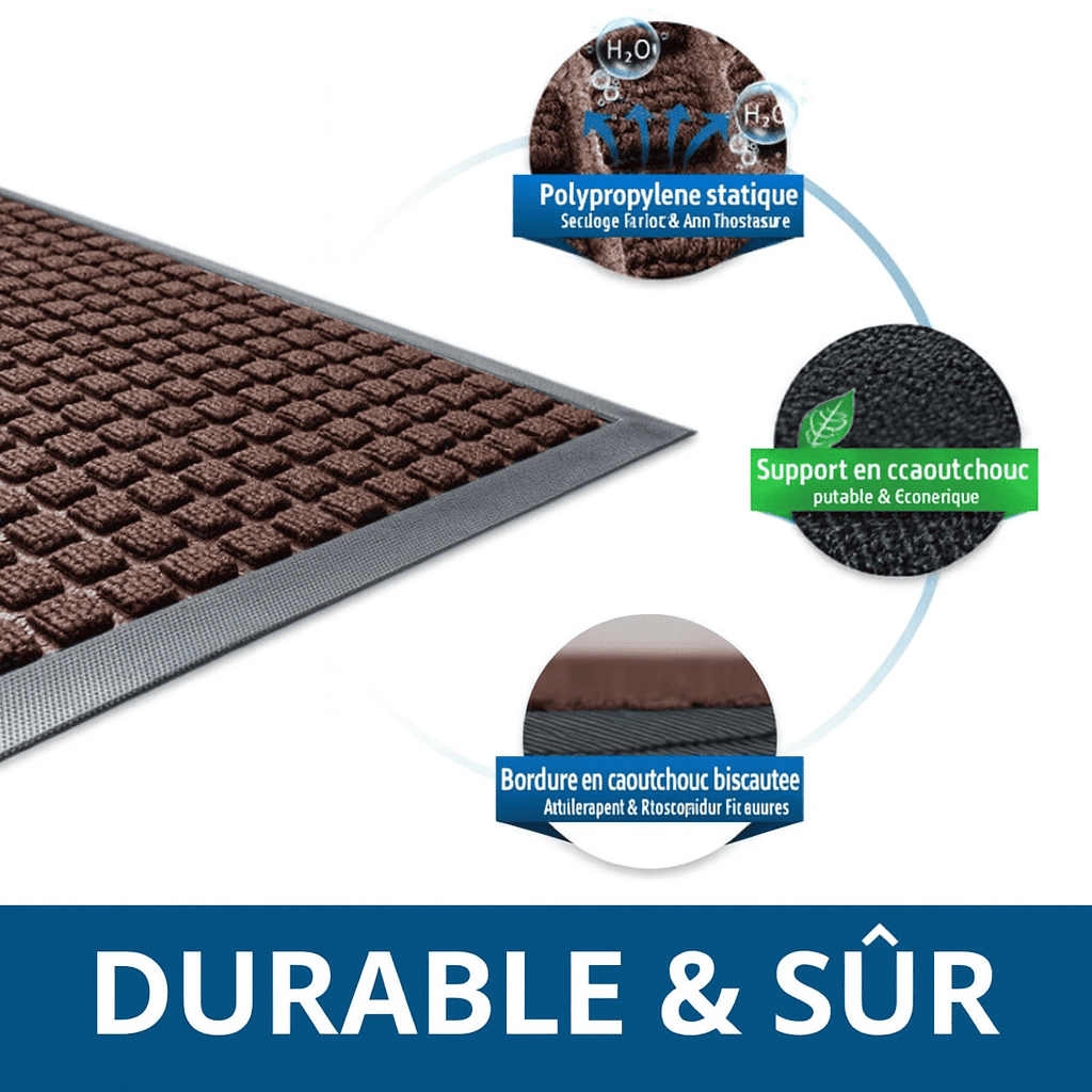 Tapis exterieur antidérapant