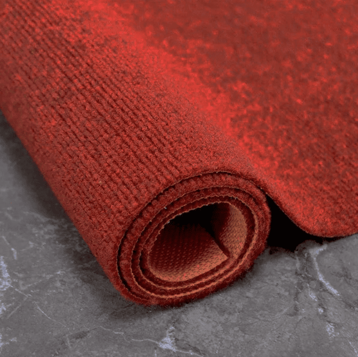 Tapis exterieur rouge
