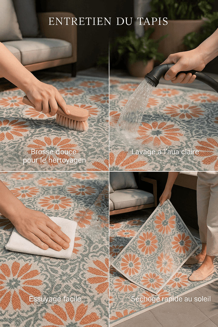 Tapis exterieur lavable