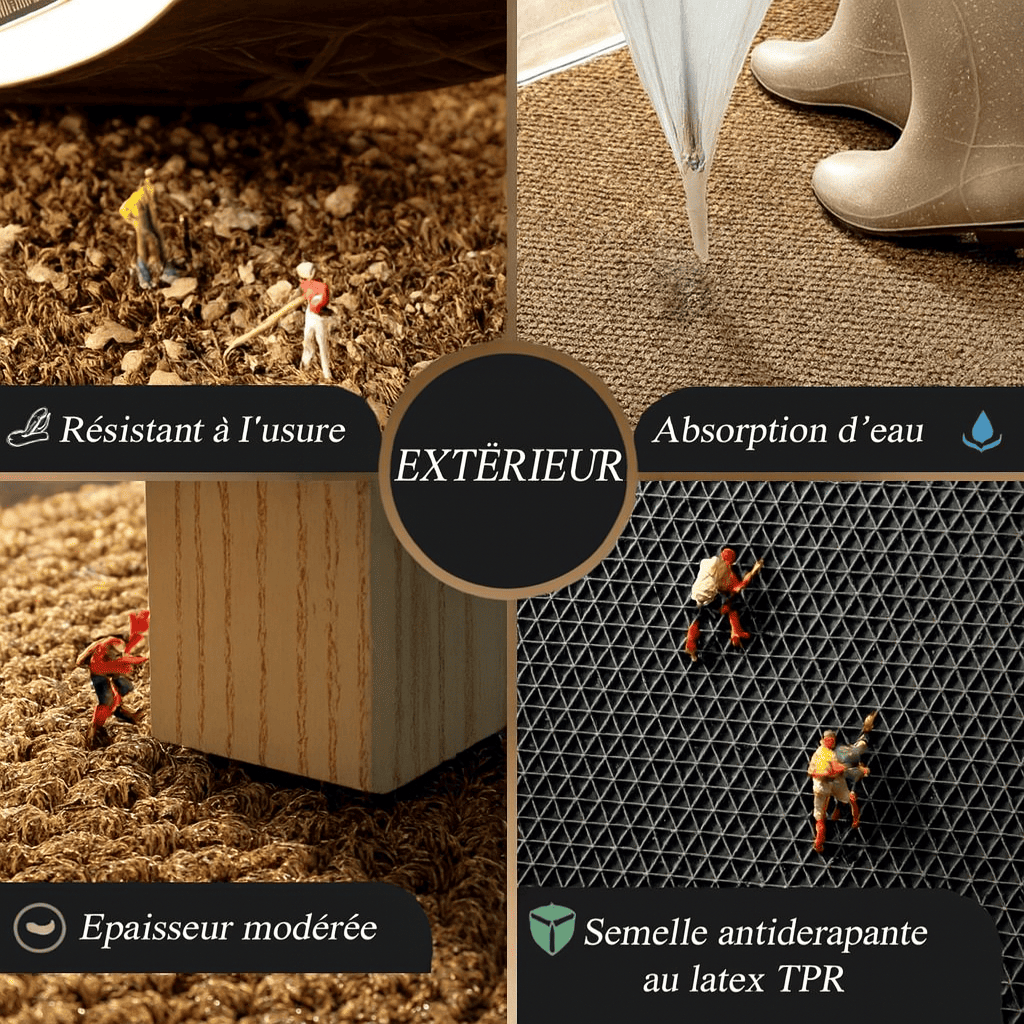 Tapis exterieur naturel