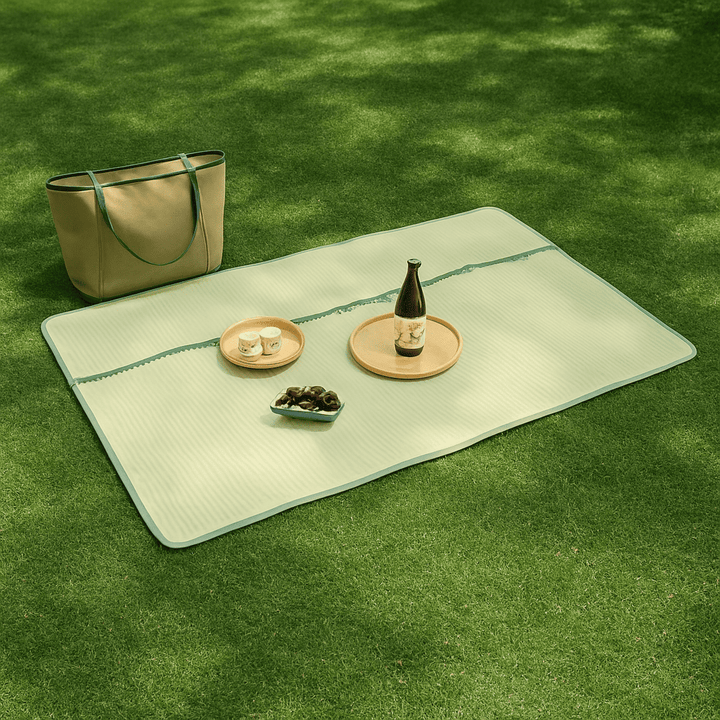 Tapis exterieur vert