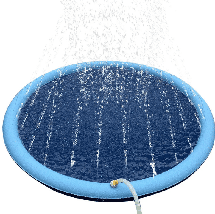 Tapis pour chien d'arrosage