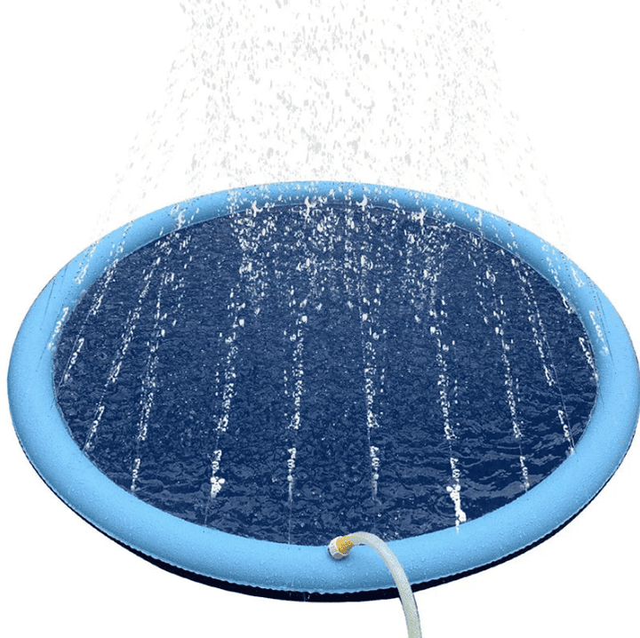 Tapis pour chien d'arrosage