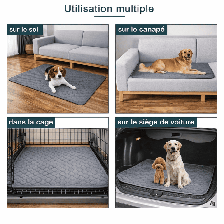 Tapis pour chien cage