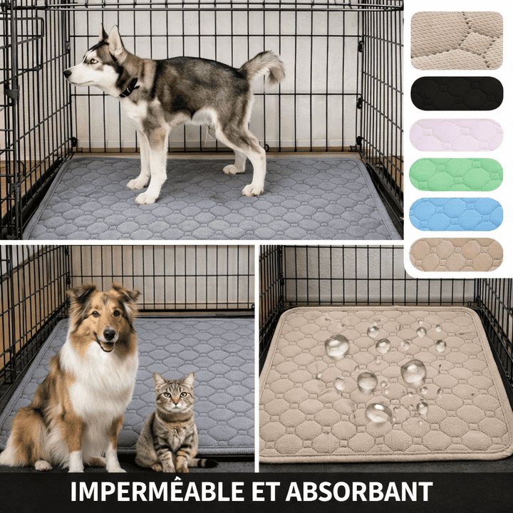 Tapis pour chien cage