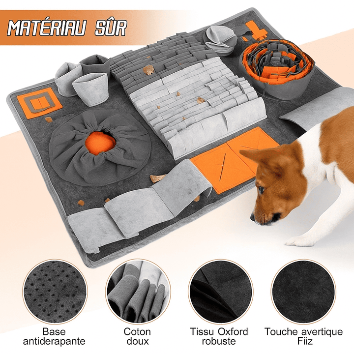 Tapis pour chien de fouille