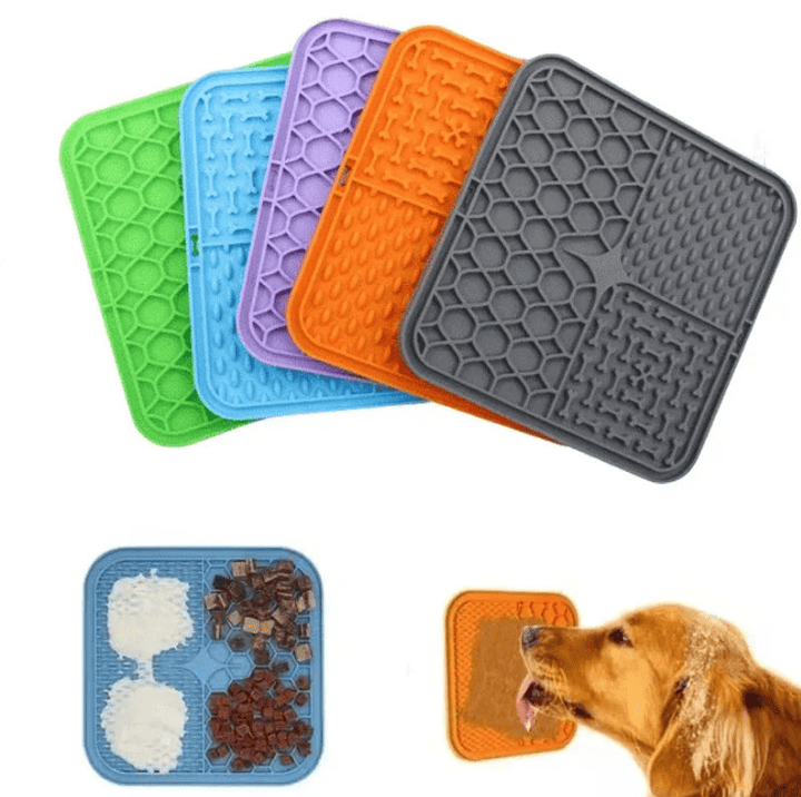 Tapis pour chien léchage