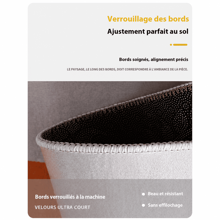 tapis de prière homme avec bords renforcés couture solide finition durable