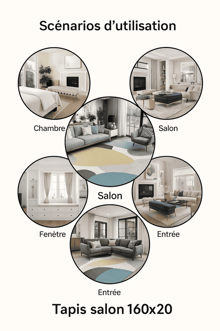 Tapis salon 160x200