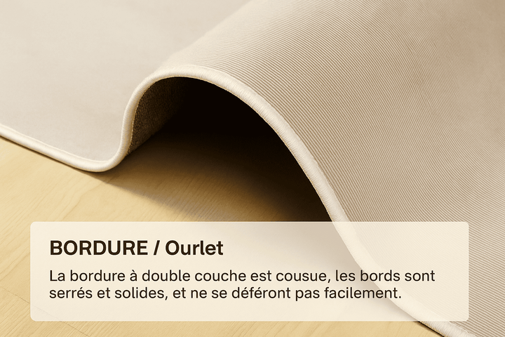Tapis salon beige 160x230