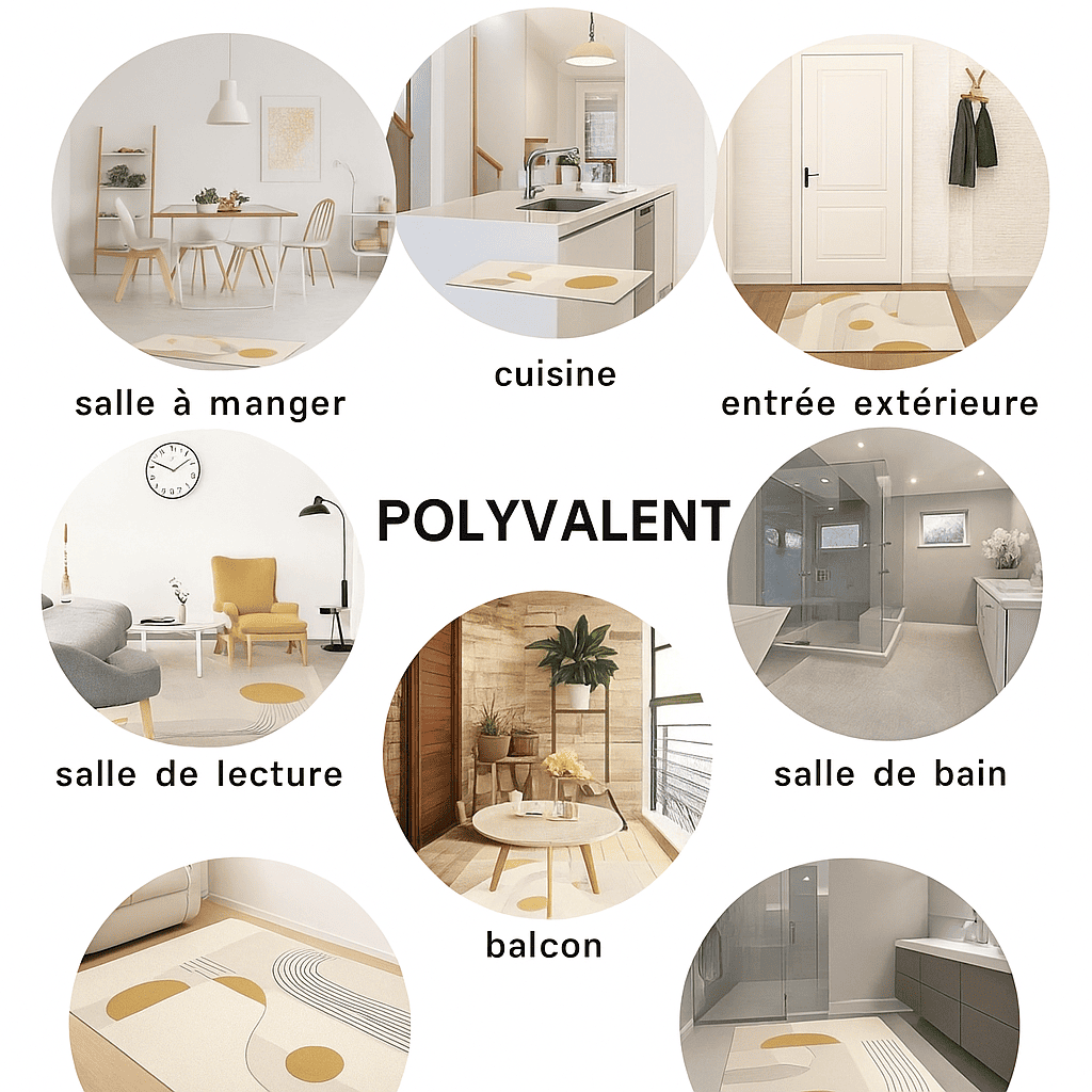 Tapis salon facile entretien