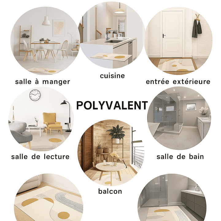Tapis salon facile entretien