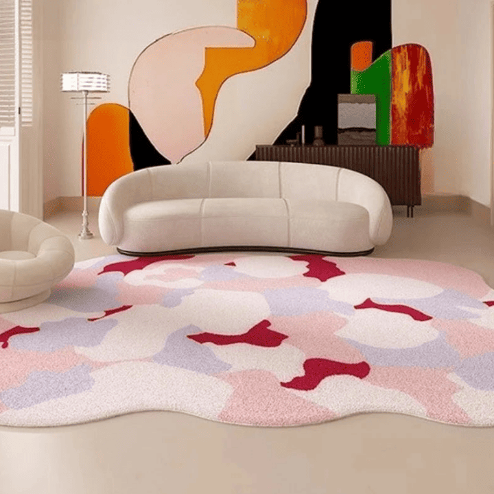 Tapis salon forme originale