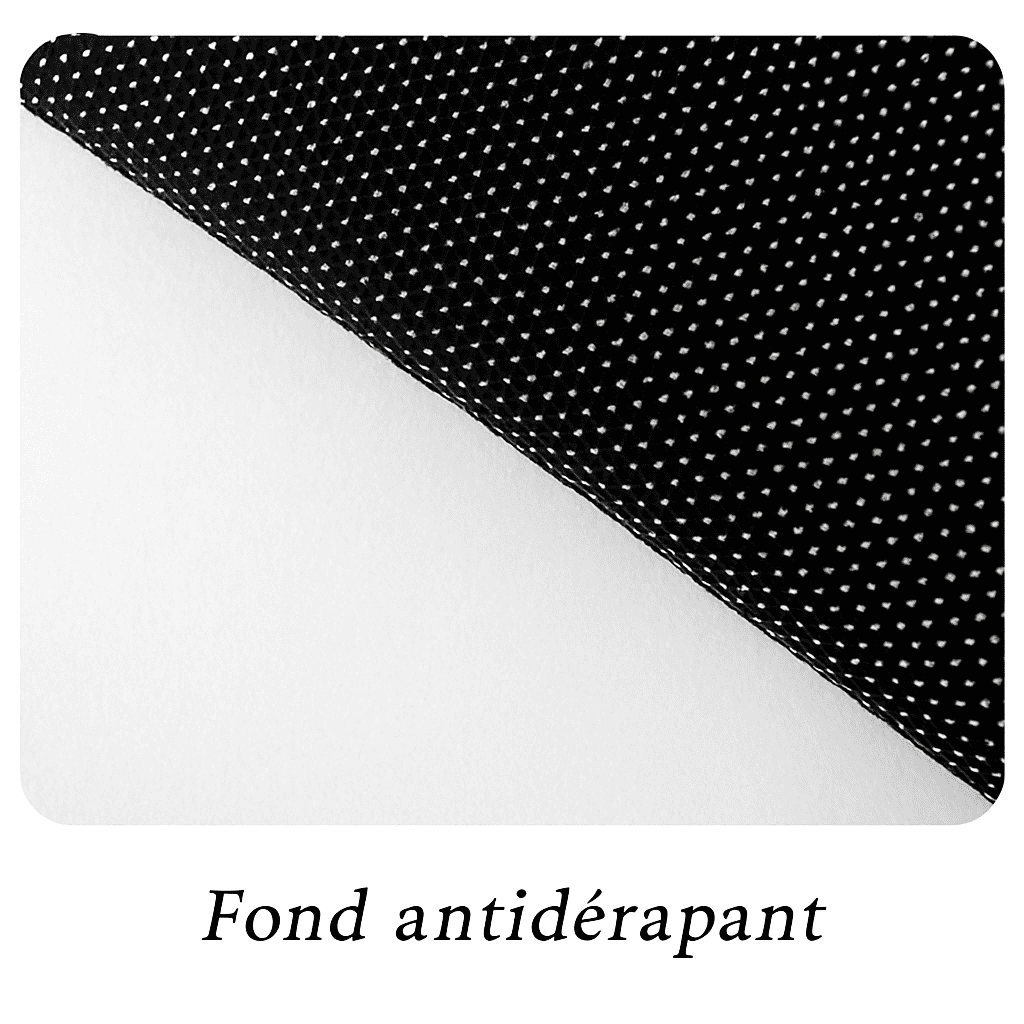 Tapis salon gris blanc