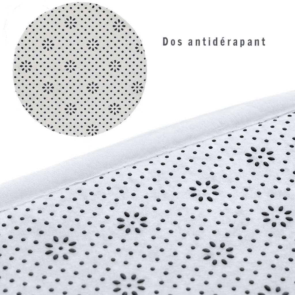 Tapis salon rose poudré