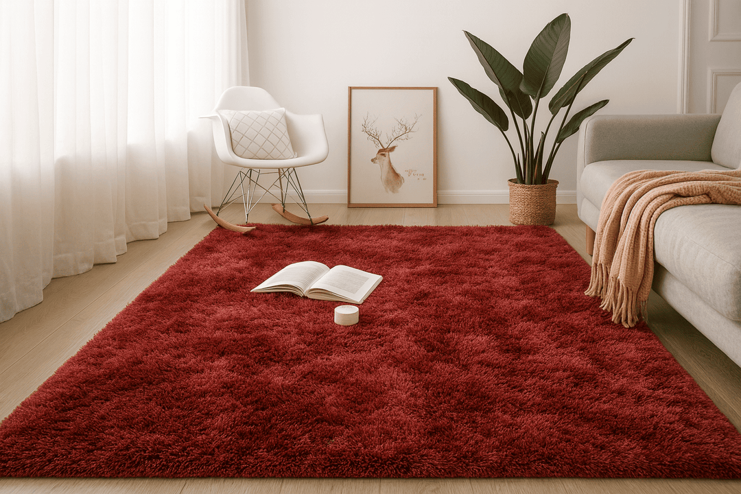 Tapis salon shaggy