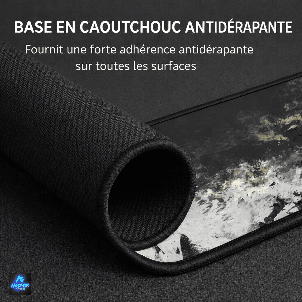 tapis de souris xxl base caoutchouc antidérapante