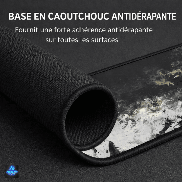 tapis de souris xxl base caoutchouc antidérapante