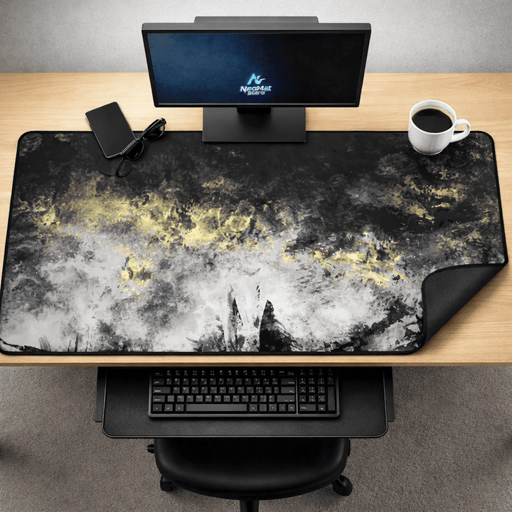 tapis de souris xxl 140x60 cm bureau clavier souris
