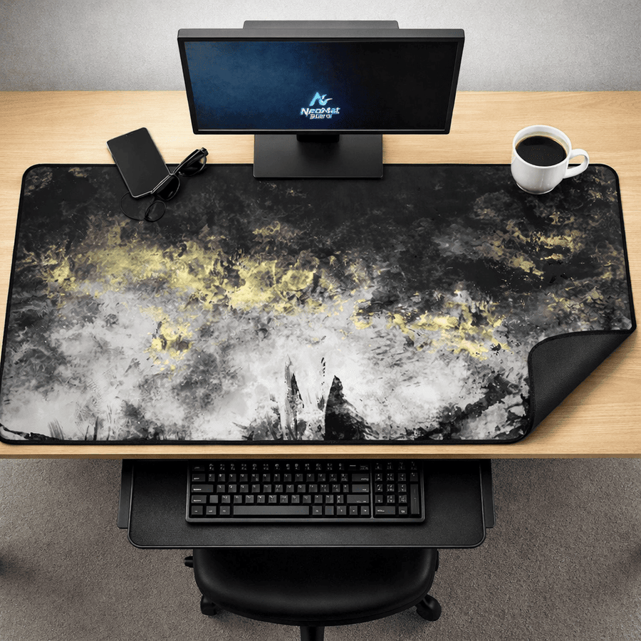 tapis de souris xxl 140x60 cm bureau clavier souris