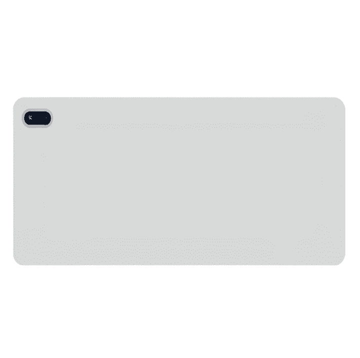 tapis de souris chauffant gris antidérapant pour mains froides ordinateur