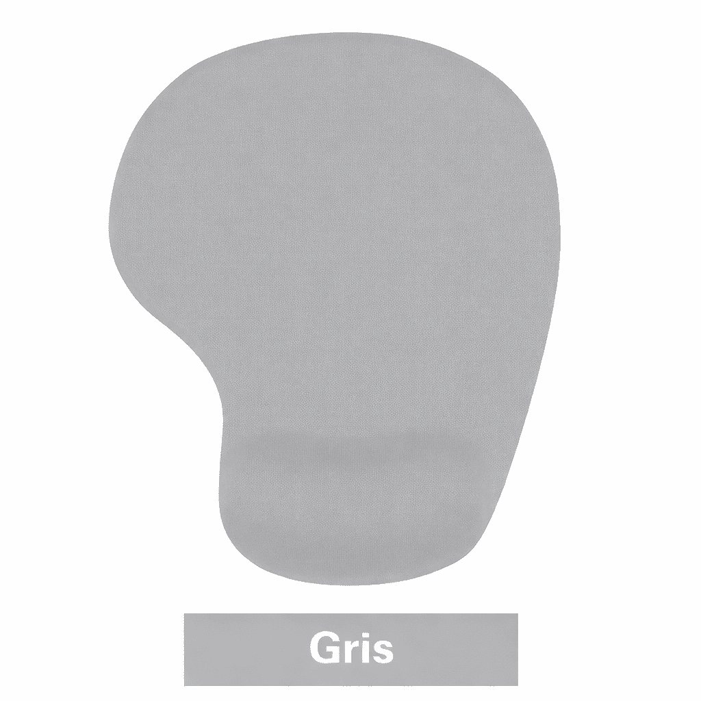 tapis de souris en gel ergonomique gris coussin gel