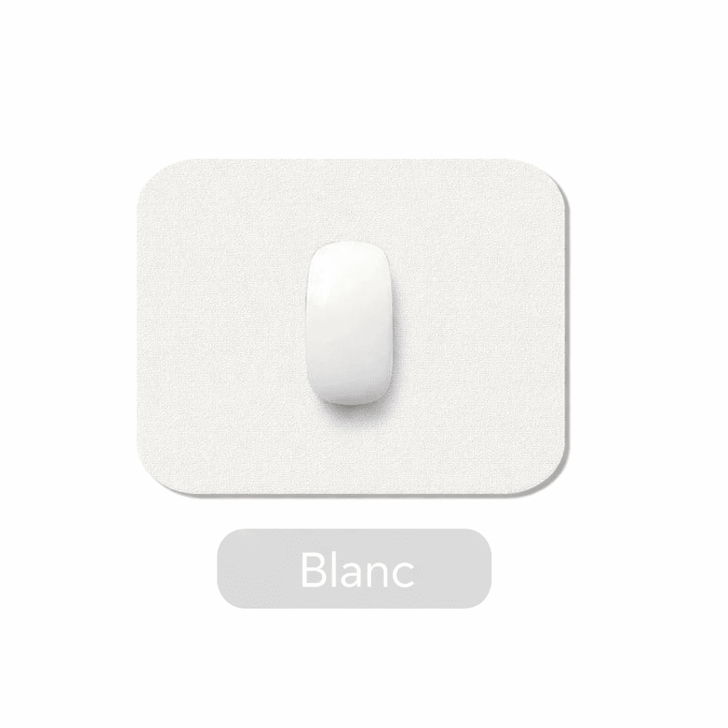tapis de souris petit blanc design minimaliste bureau