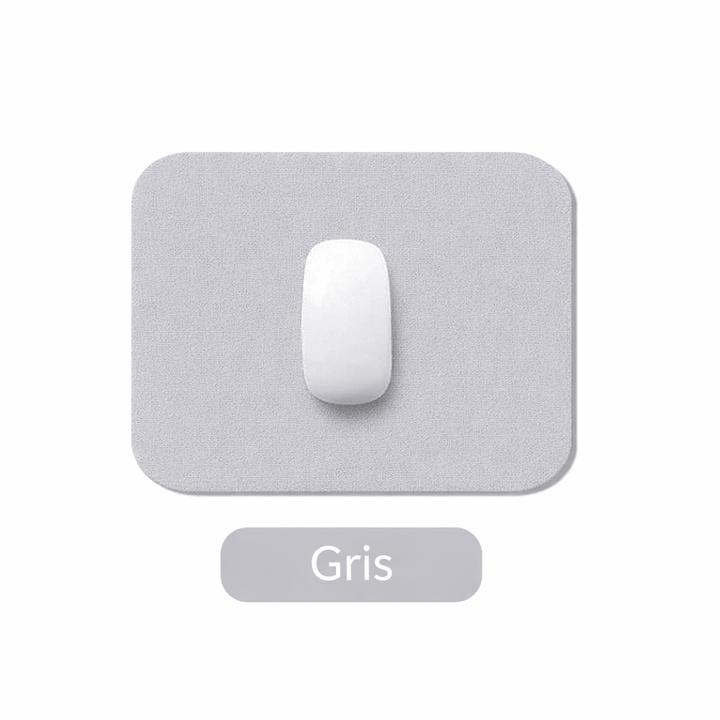 tapis de souris petit gris design bureau minimaliste